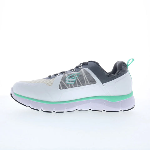 Spira Cloud Walker Wide Womens White Wide Lifestyle Sneakers Shoes