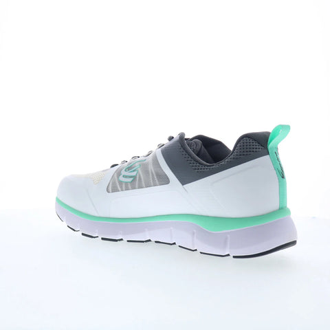 Spira Cloud Walker Wide Womens White Wide Lifestyle Sneakers Shoes
