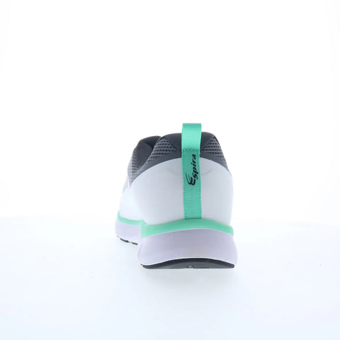 Spira Cloud Walker Wide Womens White Wide Lifestyle Sneakers Shoes