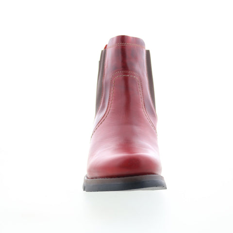 Fly London Scon SCON058FLY-004 Womens Red Leather Chelsea Boots