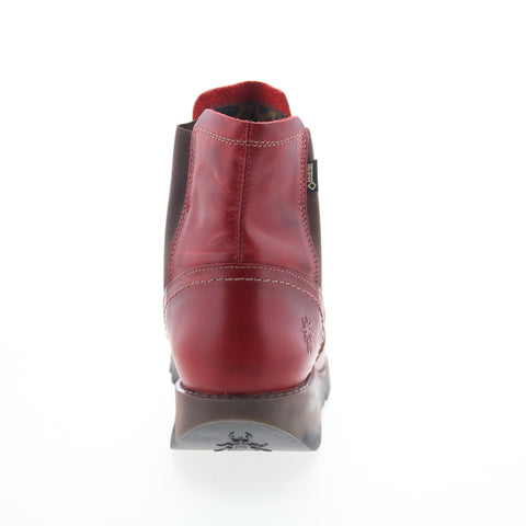 Fly London Scon SCON058FLY-004 Womens Red Leather Chelsea Boots