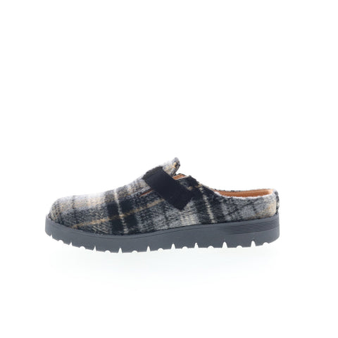 Easy Spirit Scuff 2 SESCUFF2 Womens Gray Canvas Mule Flats Shoes