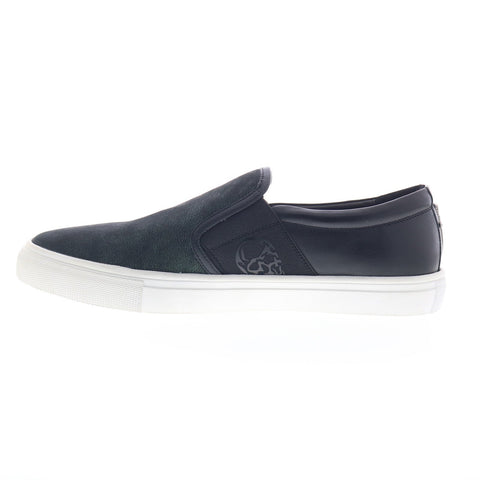 Robert Graham Sandom RG4037S Mens Black Leather Lifestyle Sneakers Shoes