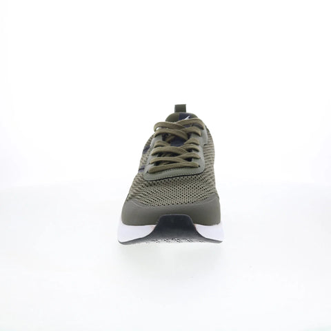 Nautica Seaboard CM0784 Mens Green Canvas Lace Up Lifestyle Sneakers Shoes