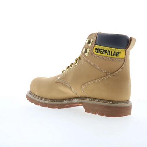 Caterpillar Second Shift Waterproof ST Mens Brown Wide Work & Safety Boots