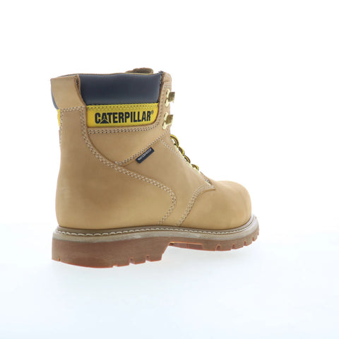 Caterpillar Second Shift Waterproof ST Mens Brown Wide Work & Safety Boots