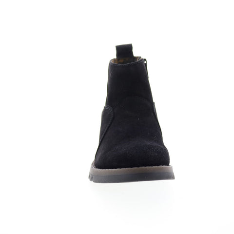 Fly London Sely SELY918FLY-004 Womens Black Suede Ankle & Booties Boots