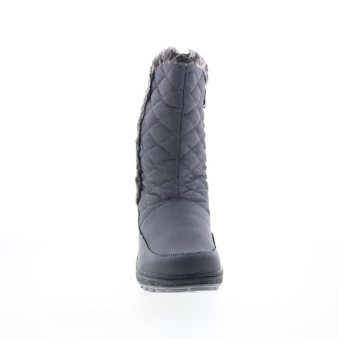 Easy Spirit Semargo SESEMARGO Womens Gray Canvas Casual Dress Boots