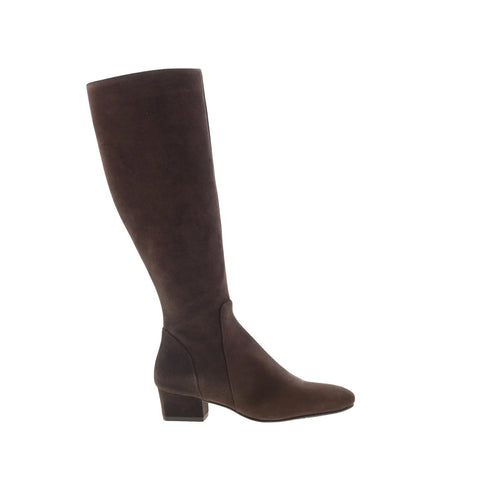 Aquatalia Serafina TW5SERC16 Womens Brown Suede Zipper Knee High Boots