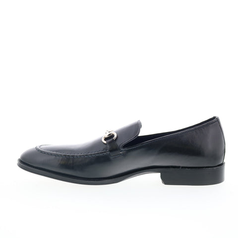 Zelli Italia Sergio Firenze Bit Loafer Mens Blue Leather Loafers Casual Shoes