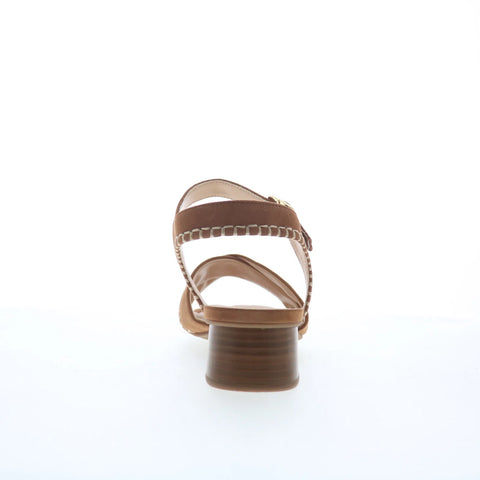 Clarks Serina 35 Cross 26176336 Womens Brown Suede Strap Sandals Shoes