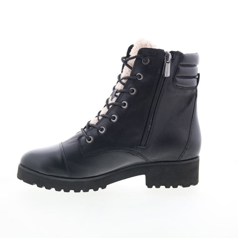 Easy Spirit Whay SEWHAY Womens Black Wide Synthetic Casual Dress Boots