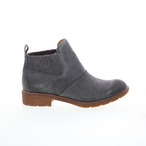 Sofft Bellis SF0007328 Womens Gray Suede Slip On Ankle & Booties Boots