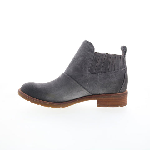 Sofft Bellis SF0007328 Womens Gray Suede Slip On Ankle & Booties Boots