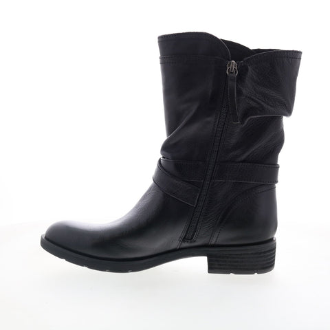 Sofft Barcelona SF0007521 Womens Black Leather Zipper Casual Dress Boots