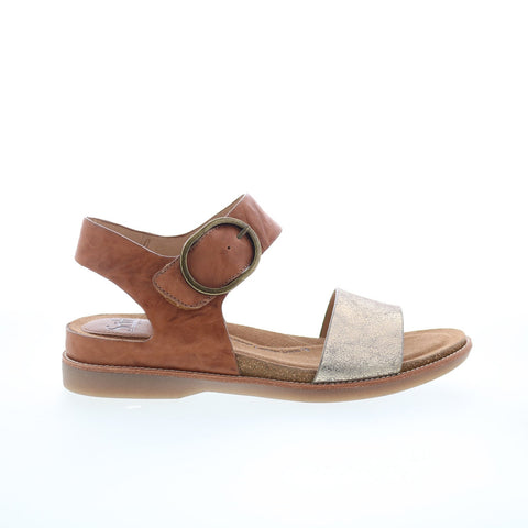 Sofft Bali SF0015800 Womens Brown Leather Strap Sandals Shoes