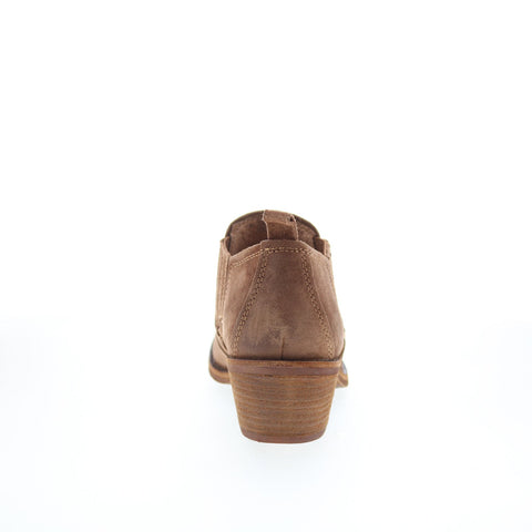 Sofft Adien SF0023120 Womens Brown Suede Slip On Ankle & Booties Boots