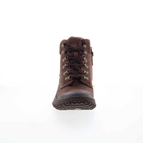 Sofft Amoret SF0024800 Womens Brown Leather Lace Up Casual Dress Boots