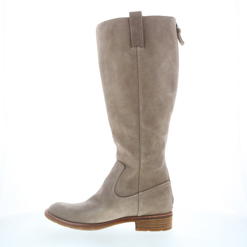 Sofft Samantha SF0034405 Womens Gray Leather Zipper Knee High Boots