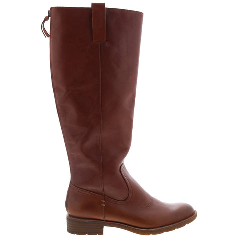 Sofft Samantha SF0034430 Womens Brown Leather Zipper Knee High Boots