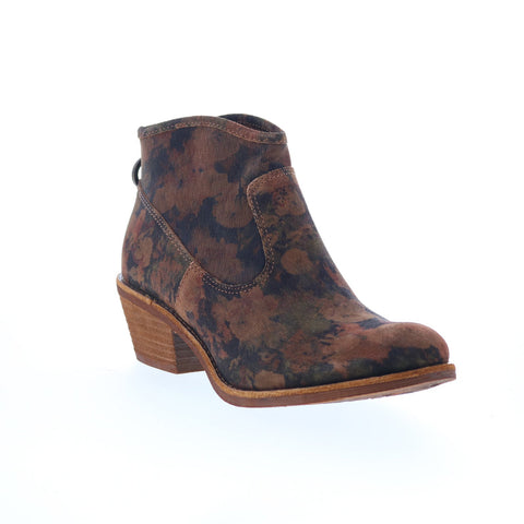 Sofft Aisley SF00358 Womens Brown Suede Zipper Ankle & Booties Boots