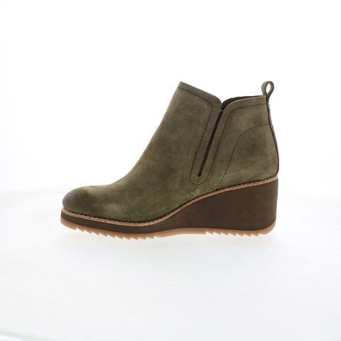 Sofft Emeree SF0049036 Womens Green Leather Ankle & Booties Boots