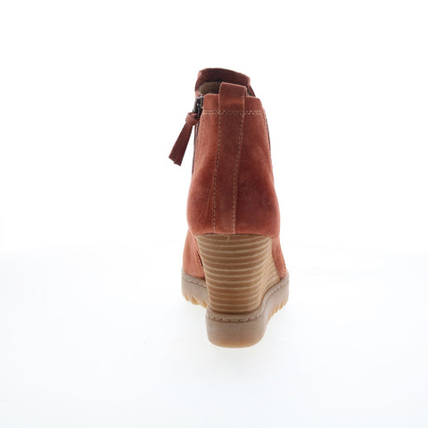 Sofft Utley SF0049200 Womens Brown Leather Ankle & Booties Boots