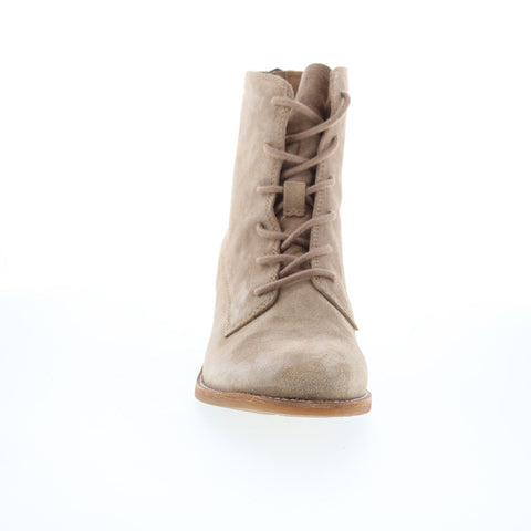 Sofft Annalise SF00522 Womens Gray Suede Lace Up Ankle & Booties Boots