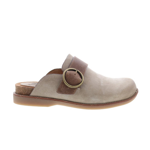 Sofft Billie SF0055005 Womens Gray Leather Clog Flats Shoes