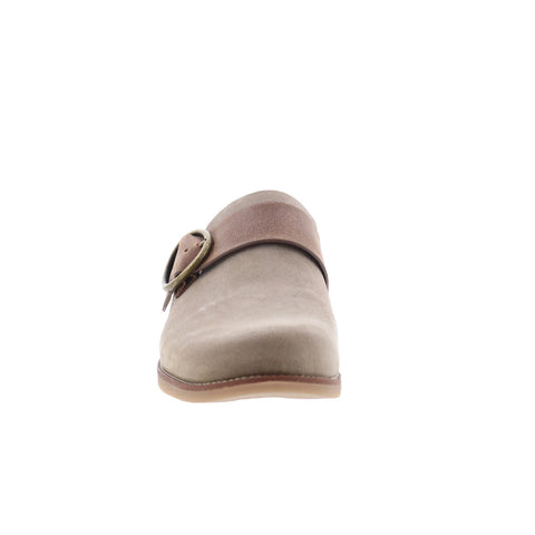 Sofft Billie SF0055005 Womens Gray Leather Clog Flats Shoes