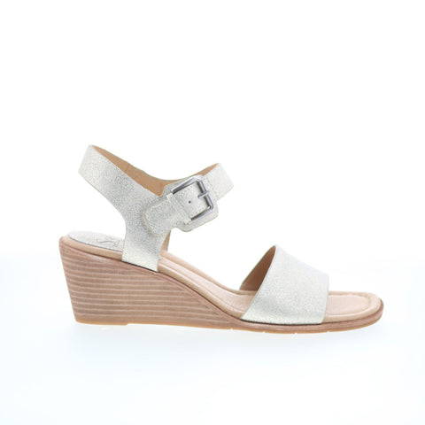 Sofft Garin SF0063704 Womens White Leather Wedges Heels Shoes