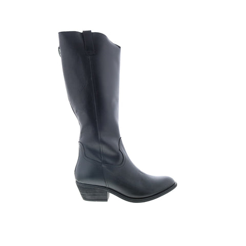 Sofft Astoria SF0070101 Womens Black Leather Zipper Knee High Boots