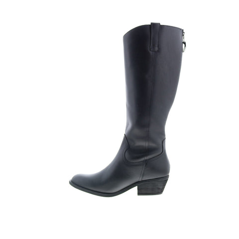 Sofft Astoria SF0070101 Womens Black Leather Zipper Knee High Boots