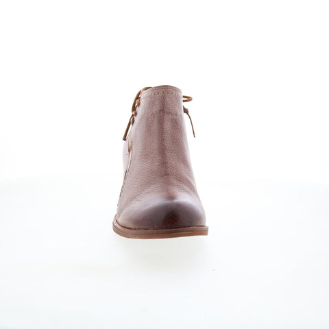 Sofft Aleah SF0070305 Womens Brown Leather Zipper Ankle & Booties Boots