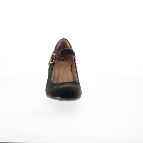 Sofft Petra SF0073406 Womens Green Leather Pumps Heels Shoes