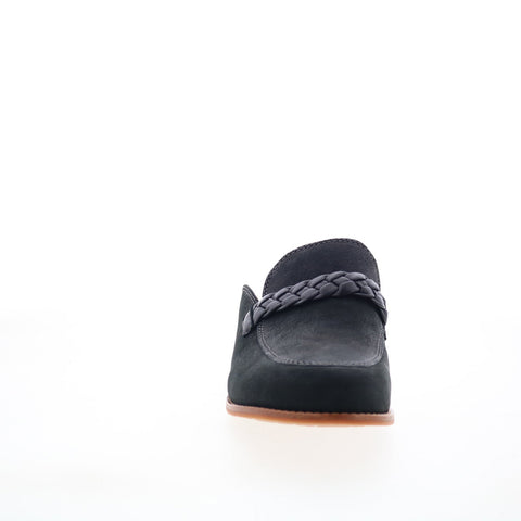 Sofft Nels SF0086001 Womens Black Leather Mules Flats Shoes