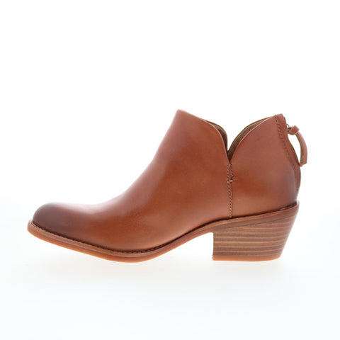 Sofft Angelica SF01024 Womens Brown Leather Zipper Ankle & Booties Boots