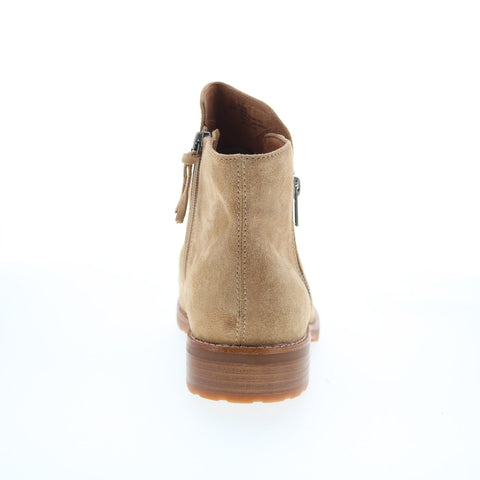 Sofft Beckie II SF01035 Womens Brown Suede Zipper Ankle & Booties Boots