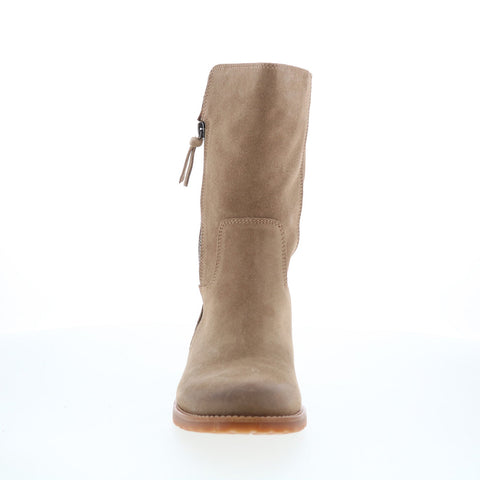 Sofft Betty SF01038 Womens Brown Suede Zipper Casual Dress Boots