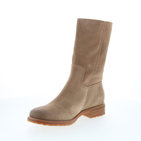Sofft Betty SF01038 Womens Brown Suede Zipper Casual Dress Boots