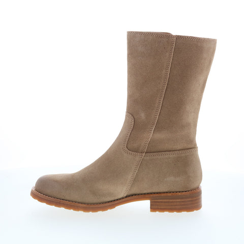 Sofft Betty SF01038 Womens Brown Suede Zipper Casual Dress Boots