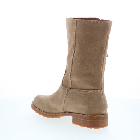 Sofft Betty SF01038 Womens Brown Suede Zipper Casual Dress Boots