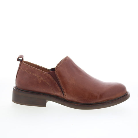 Sofft Naisbury II SF01046 Womens Brown Leather Slip On Loafer Flats Shoes