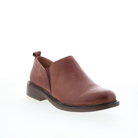 Sofft Naisbury II SF01046 Womens Brown Leather Slip On Loafer Flats Shoes