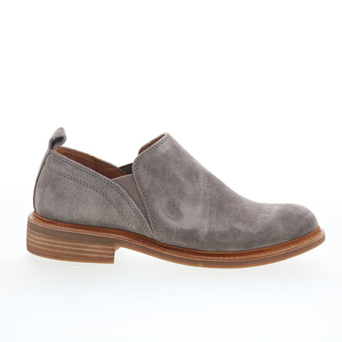 Sofft Naisbury II SF01046 Womens Gray Suede Slip On Loafer Flats Shoes