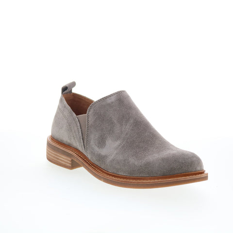 Sofft Naisbury II SF01046 Womens Gray Suede Slip On Loafer Flats Shoes