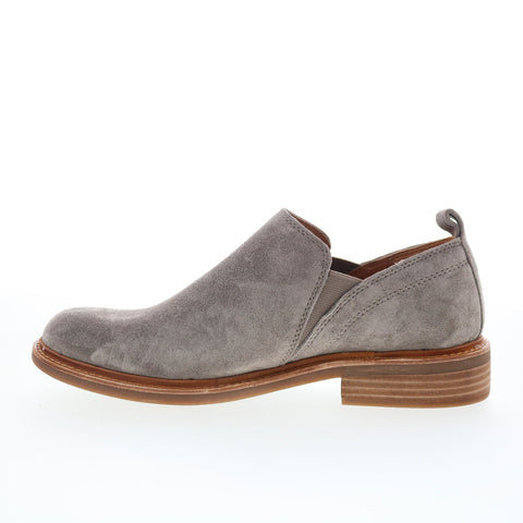 Sofft Naisbury II SF01046 Womens Gray Suede Slip On Loafer Flats Shoes