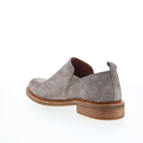 Sofft Naisbury II SF01046 Womens Gray Suede Slip On Loafer Flats Shoes