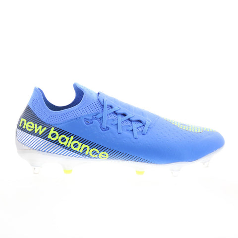 New Balance Furon V7 Pro Mens Blue Wide Athletic Soccer Cleats Shoes