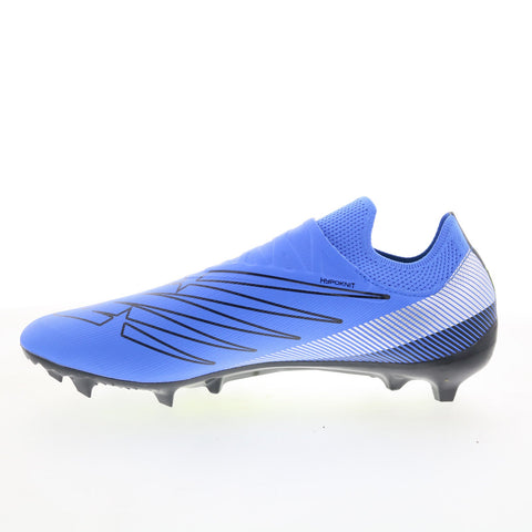 New Balance Furon V7 Destroy FG Mens Blue Athletic Soccer Cleats Shoes